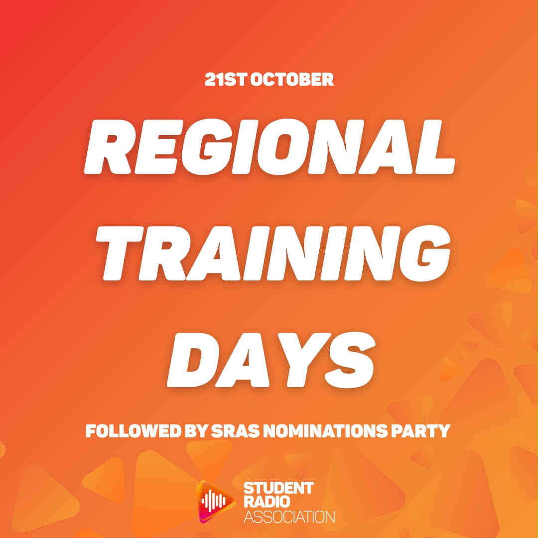 SRA Regional Training Days and Awards Nominations Parties 2026!